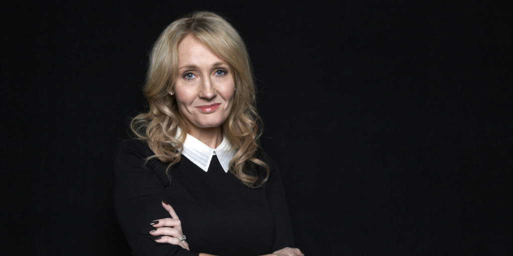 FILE - This Oct. 16, 2012 file photo shows author J.K. Rowling at an appearance to promote her latest book "The Casual Vacancy," at The David H. Koch Theater in New York. (Photo by Dan Hallman/Invision/AP, File)